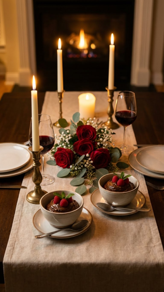 A Romantic & Healthy 3 Course Valentine's Dinner Menu (Indulgent Flavors, Guilt-Free)