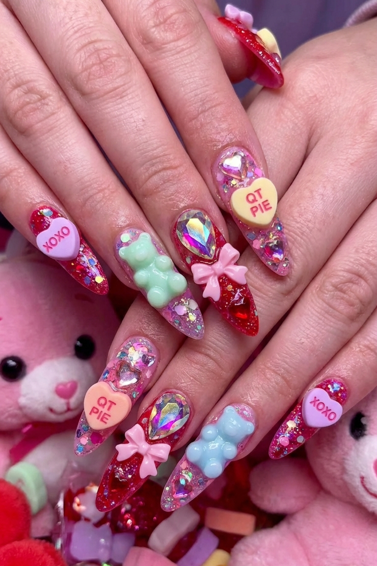 50+ Valentine’s Nail Designs to Obsess Over (From Minimalist to Bold)