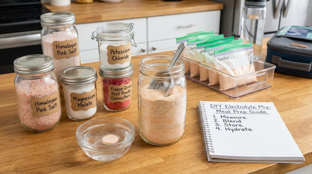 DIY Electrolyte Powder Mix: Your Meal Prep Guide for All Day Energy