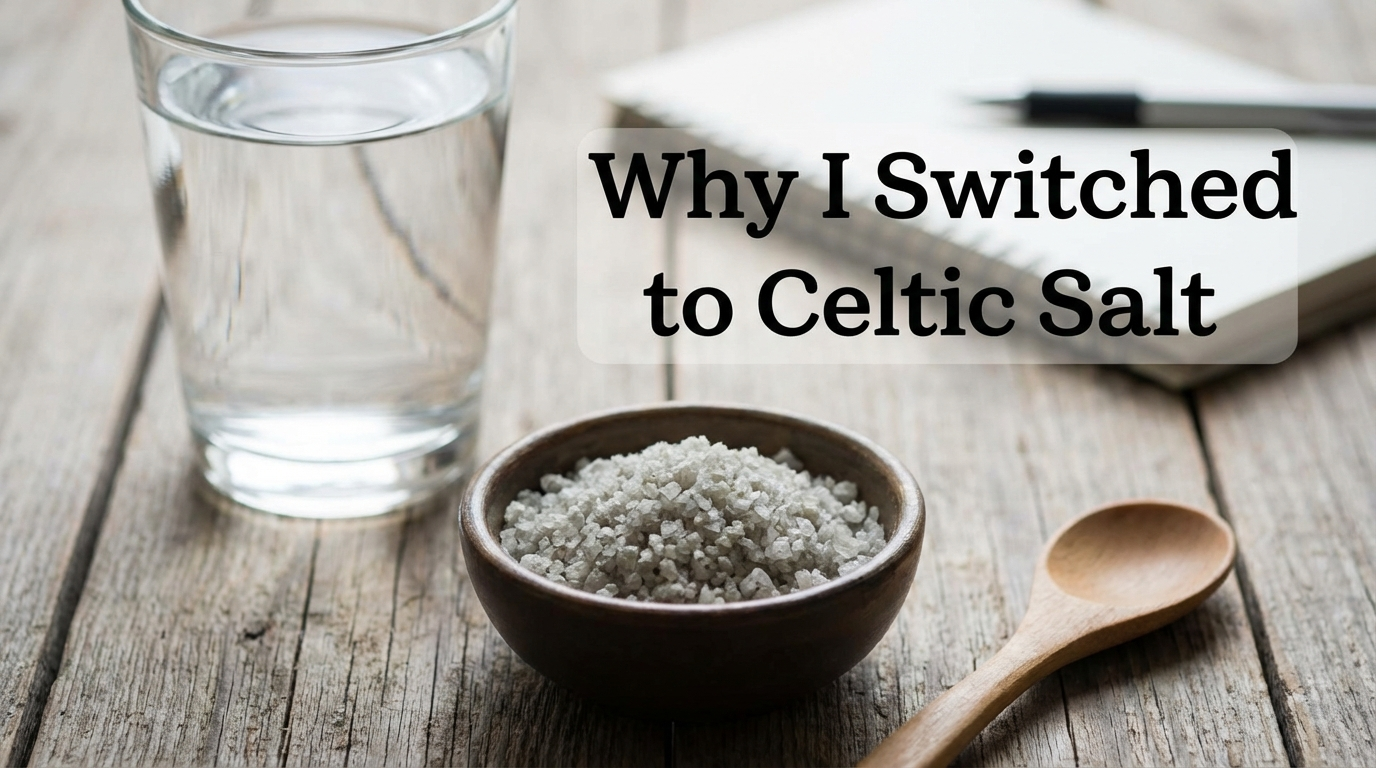 Why I Switched to Celtic Salt in My Hydration Routine (And Why You Should Too!)