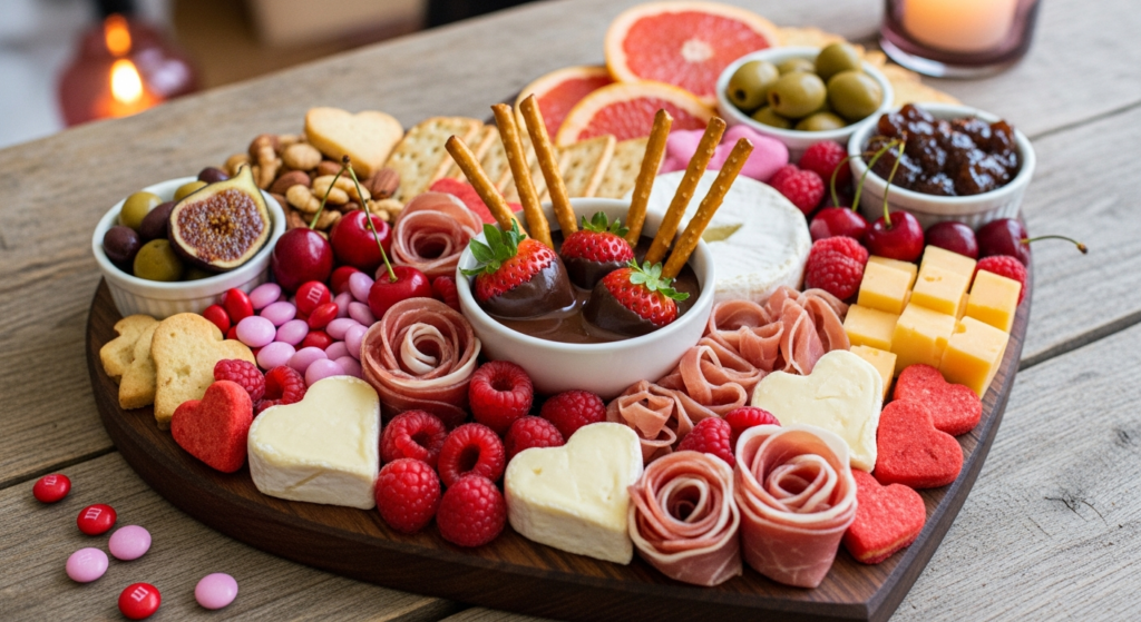 10 Irresistible Ideas for Your Dreamy Valentine's Charcuterie Board