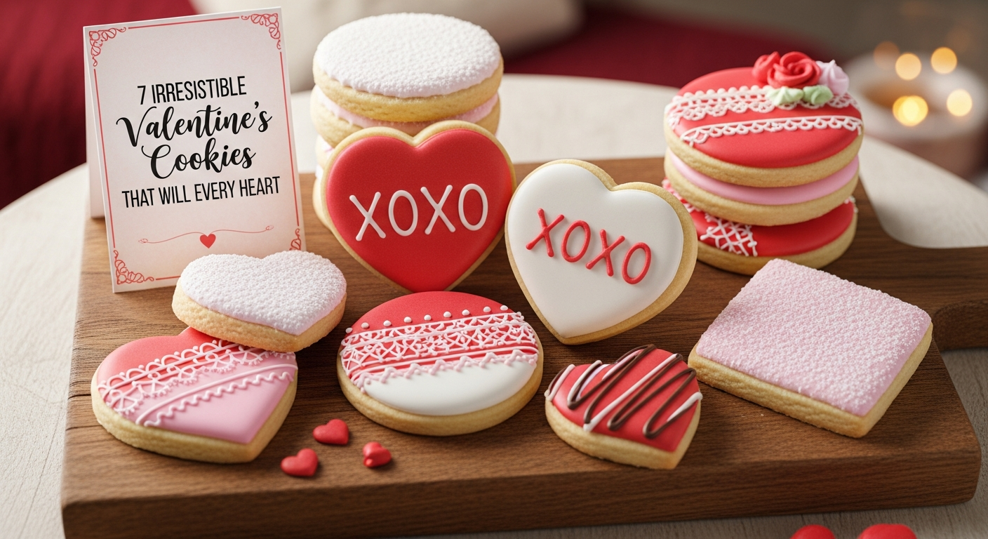 7 Irresistible Valentine's Cookies That Will Melt Every Heart 1 7 Irresistible Valentine's Cookies That Will Melt Every Heart
