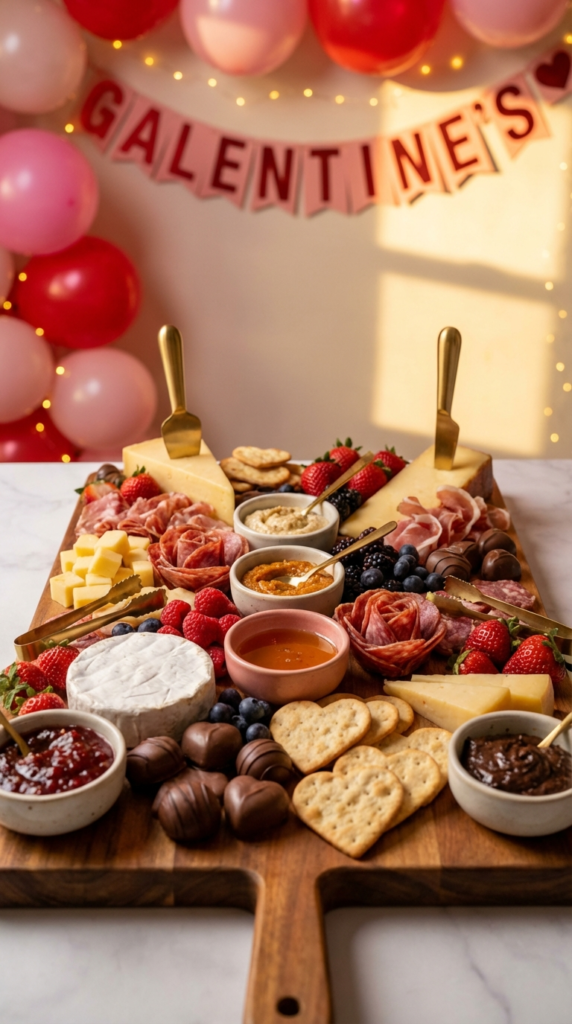 15 Epic Galentine's Charcuterie Board Ideas: Salty, Sweet, & Totally Snackable