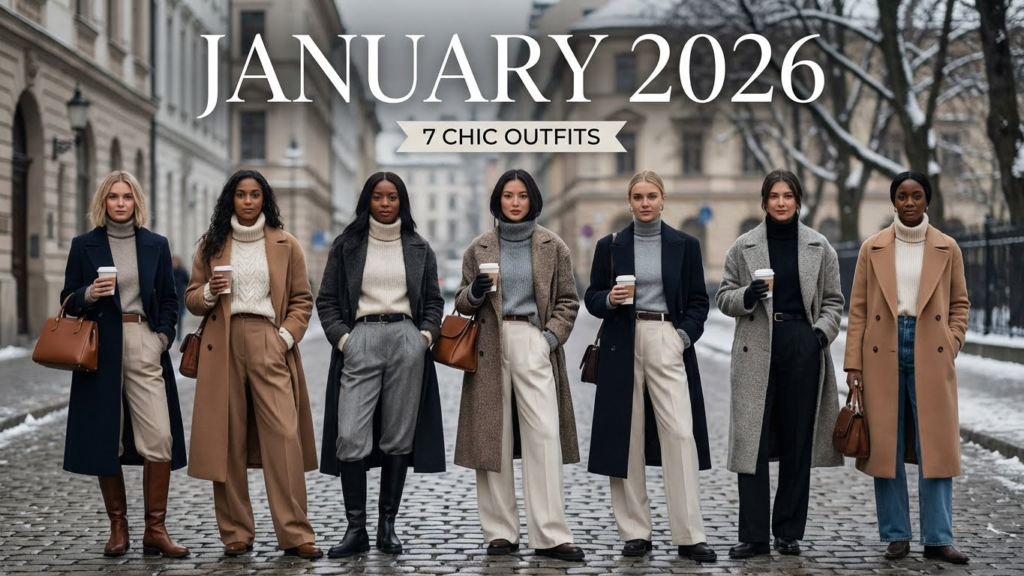 7 Chic January Outfits for Women 2026