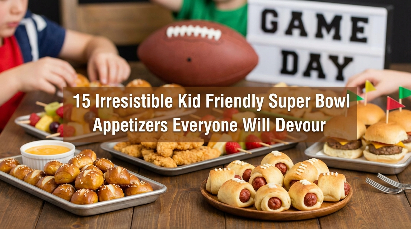 15 Irresistible Kid Friendly Super Bowl Appetizers Everyone Will Devour