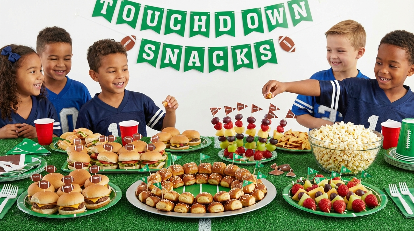 19 Touchdown Worthy Football Snacks Perfect for Kids’ Super Bowl Parties