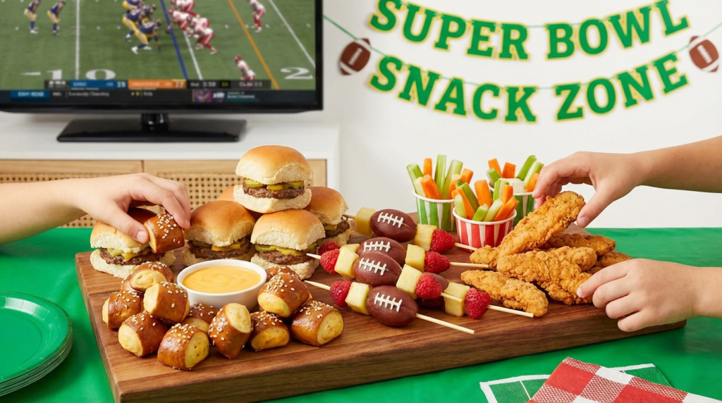26 Super Bowl Finger Foods Kids Can Grab and Go (And Adults Will Love Too!)