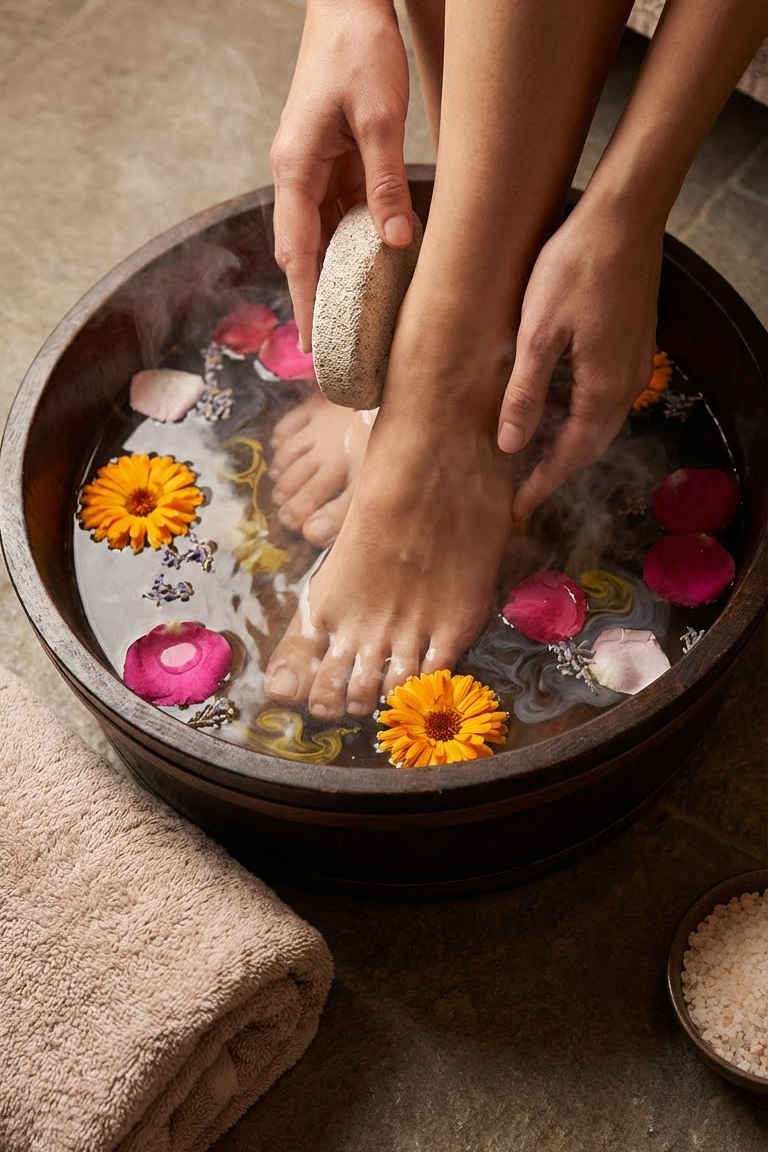 How to Get Soft Feet & Perfect Toes at Home