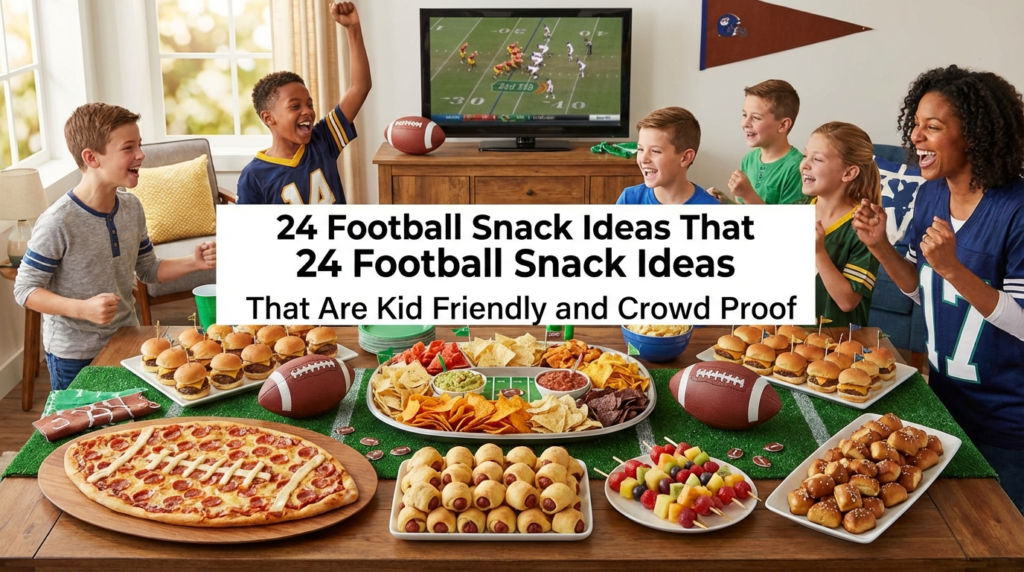 24 Football Snack Ideas That Are Kid Friendly and Crowd Proof 2 24 Football Snack Ideas That Are Kid Friendly and Crowd Proof