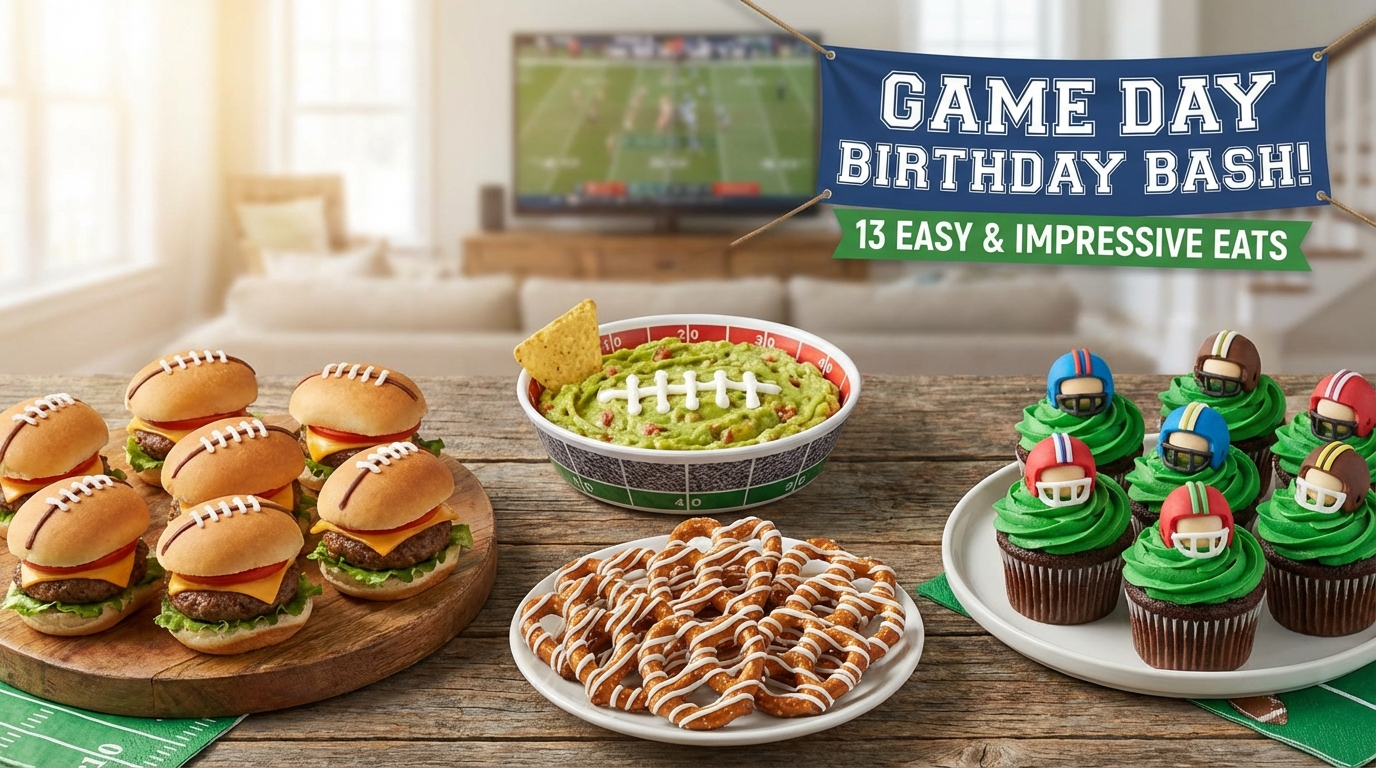 13 Football Birthday Foods That Look Impressive But Are Easy