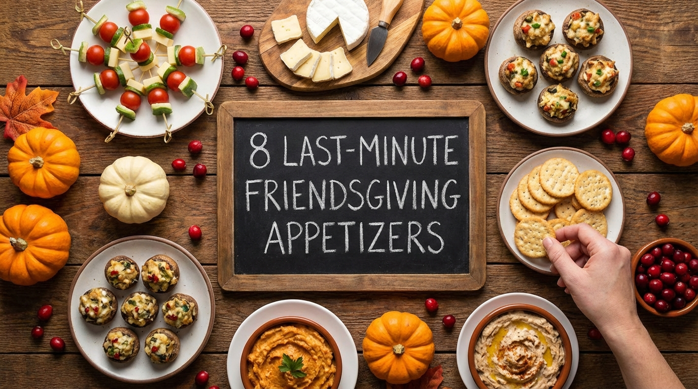 8 Last Minute Friendsgiving Appetizers You Can Whip Up with Simple Ingredients