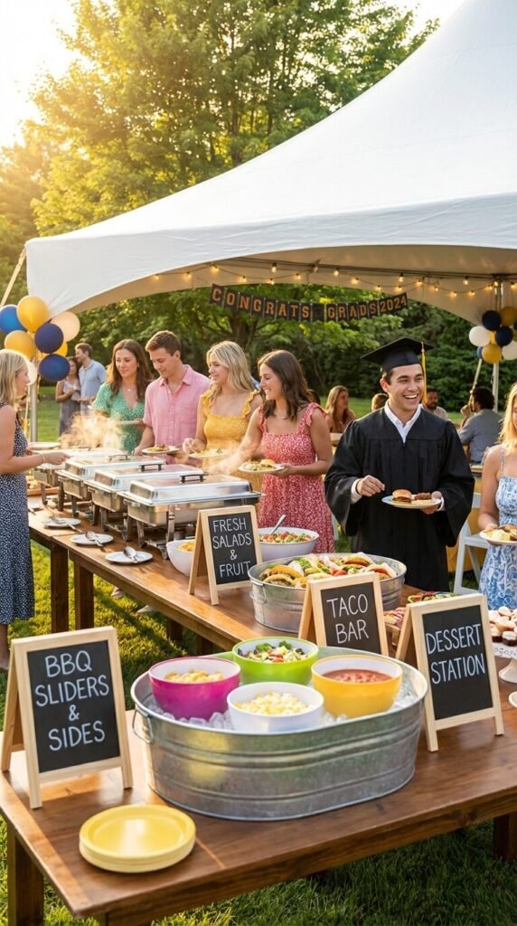 25 Unforgettable Graduation Party Food & Drink Ideas Your Guests Will RAVE About 7 25 Unforgettable Graduation Party Food & Drink Ideas Your Guests Will RAVE About
