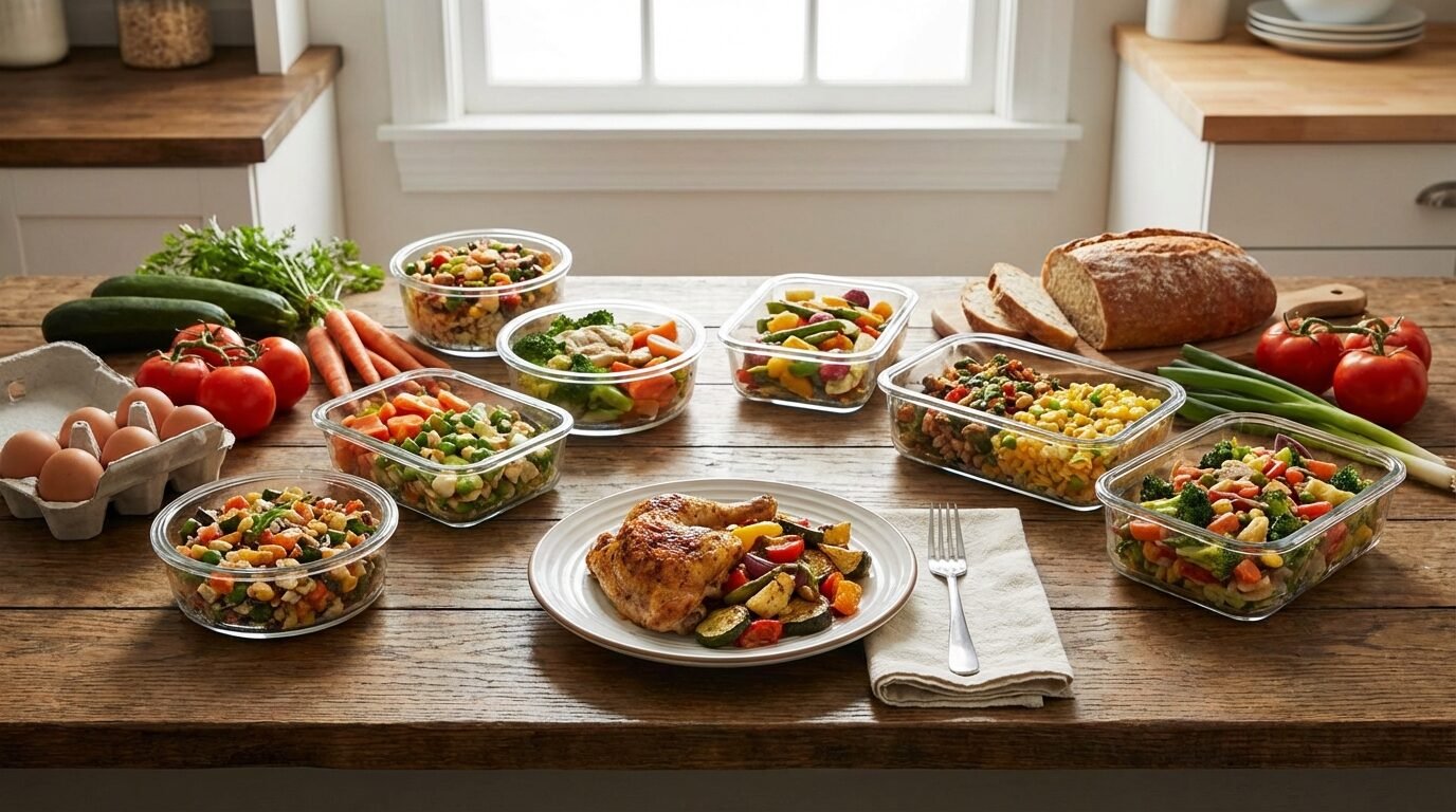 7 Cheap & Simple Weekly Meal Plans for One (No More Sad Single Meals!)