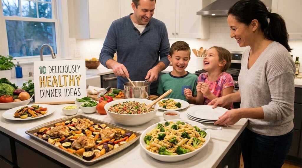 10 Deliciously Healthy Dinner Ideas for Busy Families (You'll Actually Make!) 2 10 Deliciously Healthy Dinner Ideas for Busy Families (You'll Actually Make!)