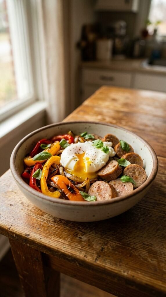 21 High Protein Breakfast Bowl Recipes with Eggs & Sausage (That Keep You Full Until Lunch)
