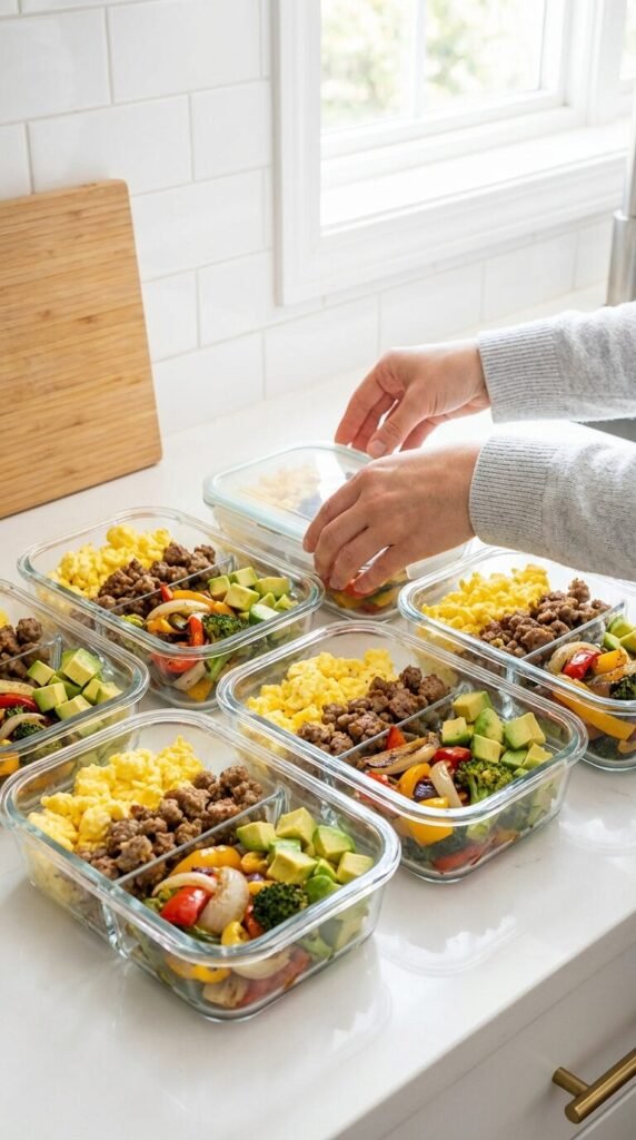 21 High Protein Breakfast Bowl Recipes with Eggs & Sausage (That Keep You Full Until Lunch)