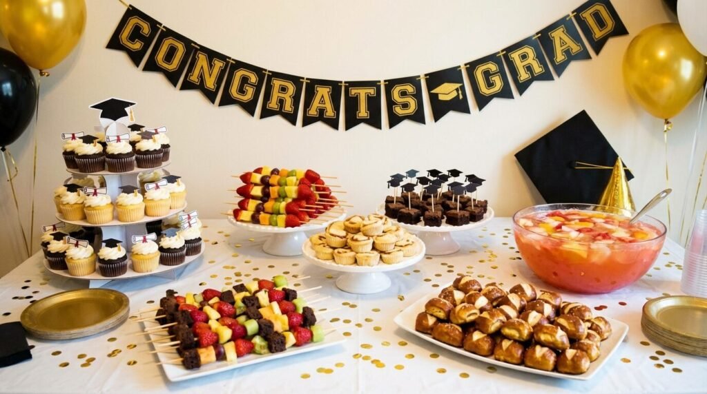 20 Irresistible Graduation Party Food & Dessert Ideas Your Guests Will Rave About