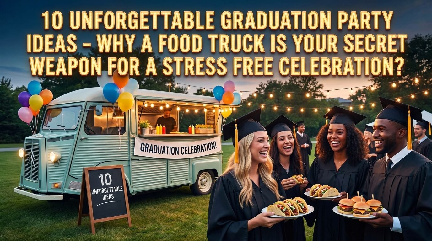10 Unforgettable Graduation Party Ideas - Why a Food Truck Is Your Secret Weapon for a Stress Free Celebration?