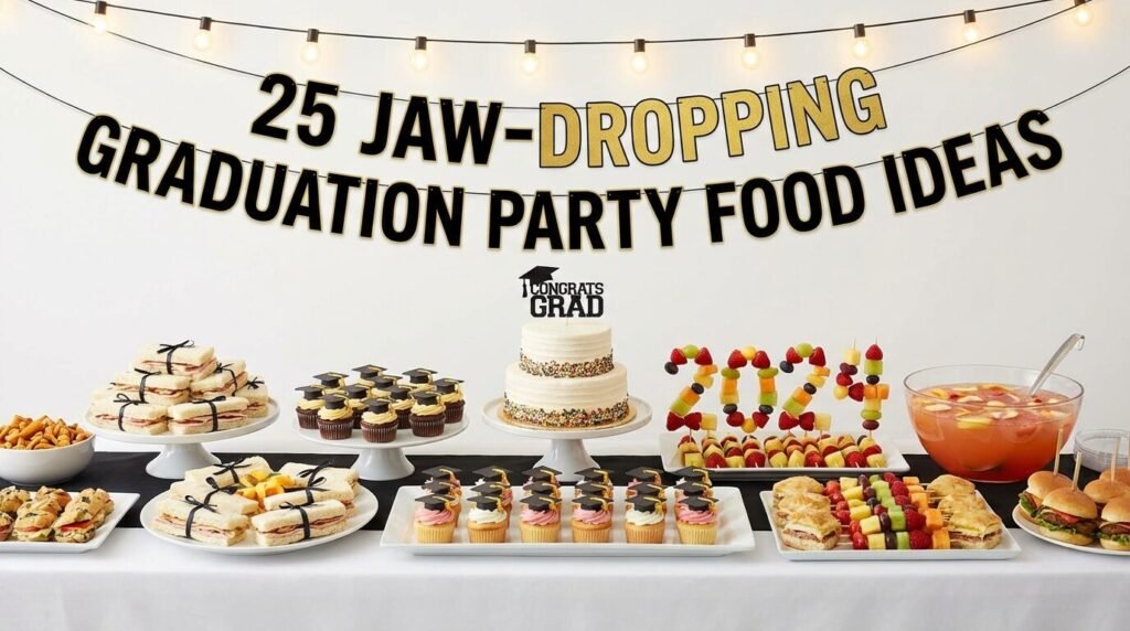 25 Jaw Dropping Graduation Party Food Ideas