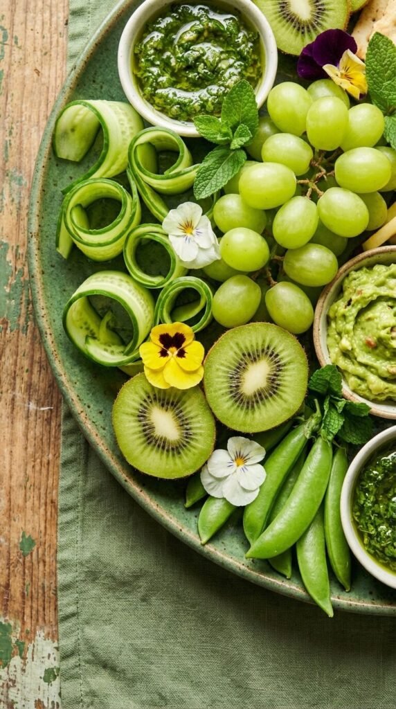 10 Stunning Green Charcuterie Board Ideas for Your Next Party (Seriously Chic!) 4 10 Stunning Green Charcuterie Board Ideas for Your Next Party (Seriously Chic!)