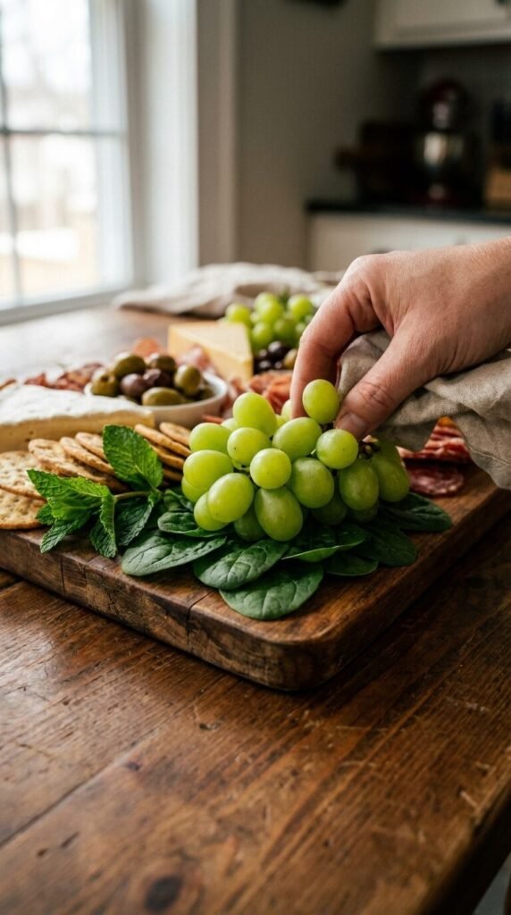 10 Stunning Green Charcuterie Board Ideas for Your Next Party (Seriously Chic!) 3 10 Stunning Green Charcuterie Board Ideas for Your Next Party (Seriously Chic!)