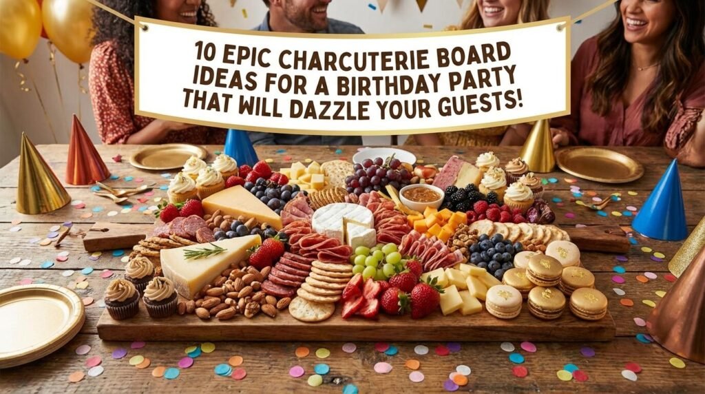 10 Epic Charcuterie Board Ideas for a Birthday Party That Will Dazzle Your Guests!