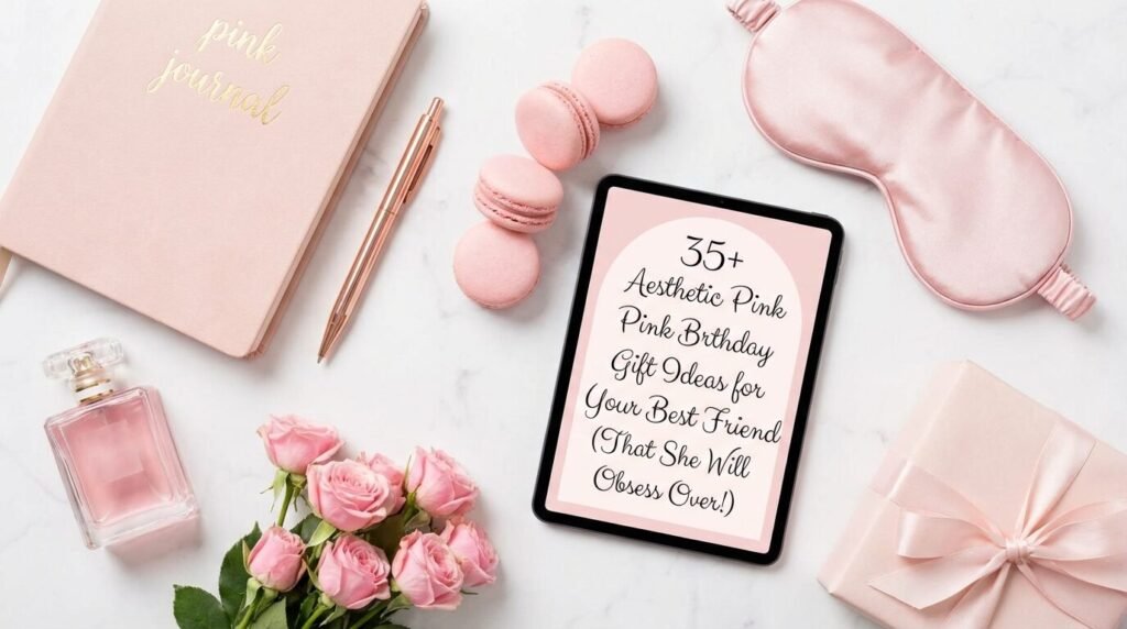 35+ Aesthetic Pink Birthday Gift Ideas for Your Best Friend (That She Will Obsess Over!)
