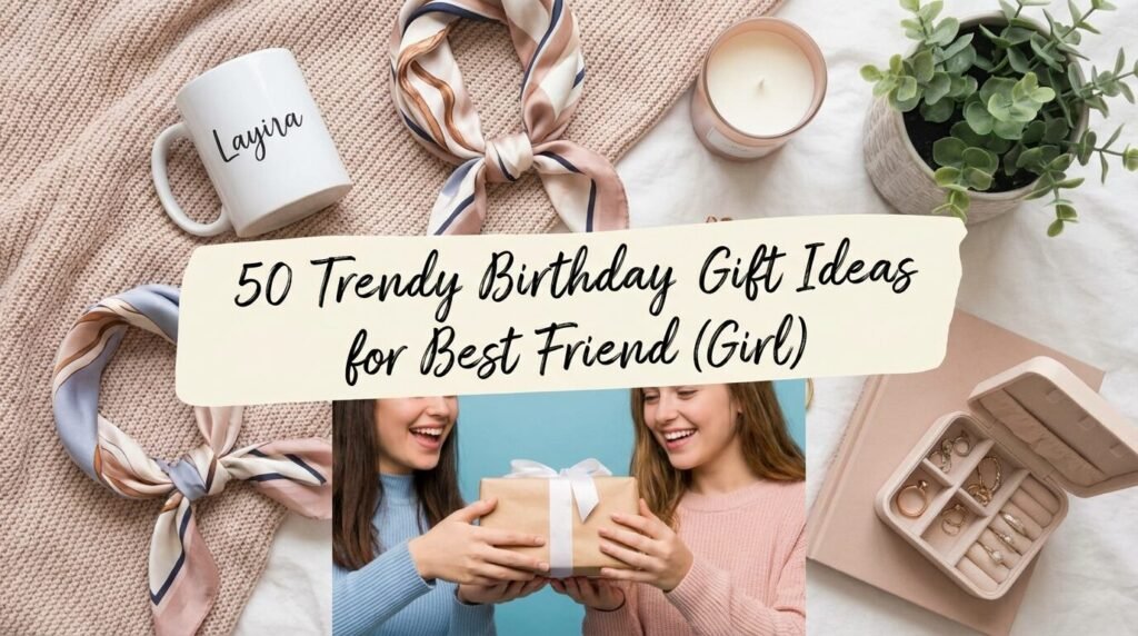 50 Trendy Birthday Gift Ideas for Best Friend (Girl)