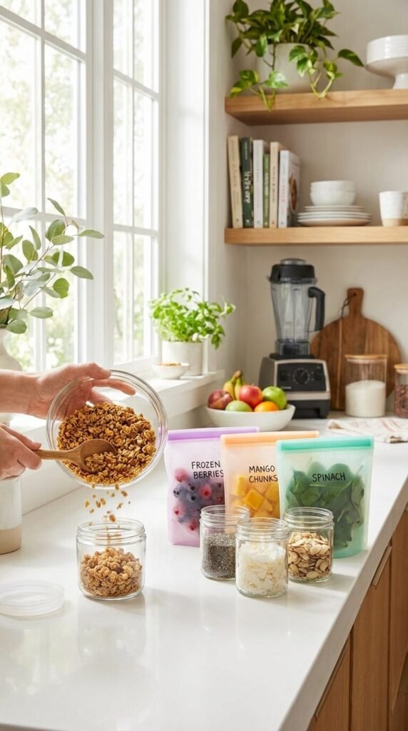 12 Healthy Smoothie Bowl Recipes That Actually Taste Like Dessert (Banana & Berry Edition) 6 12 Healthy Smoothie Bowl Recipes That Actually Taste Like Dessert (Banana & Berry Edition)