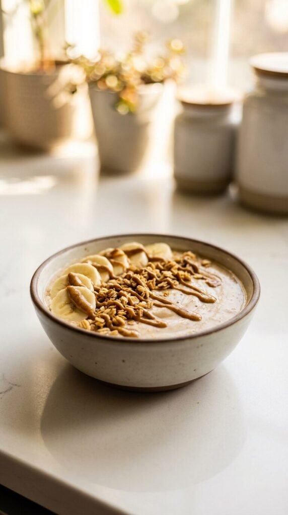 12 Healthy Smoothie Bowl Recipes That Actually Taste Like Dessert (Banana & Berry Edition) 5 12 Healthy Smoothie Bowl Recipes That Actually Taste Like Dessert (Banana & Berry Edition)