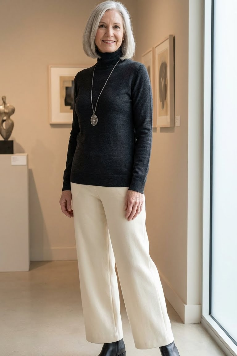 3 Essential January Outfit Formulas for Women Over 50