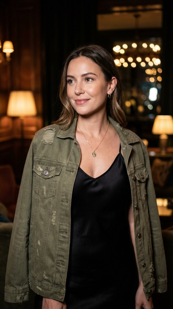 7 Chic Ways to Rock an Olive Green Denim Jacket This Winter