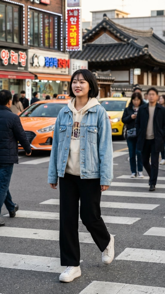 7 Chic Ways to Rock Your Oversized Denim Jacket