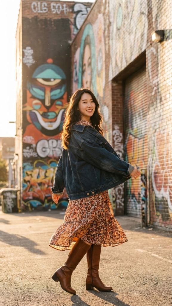 7 Chic Ways to Rock Your Oversized Denim Jacket