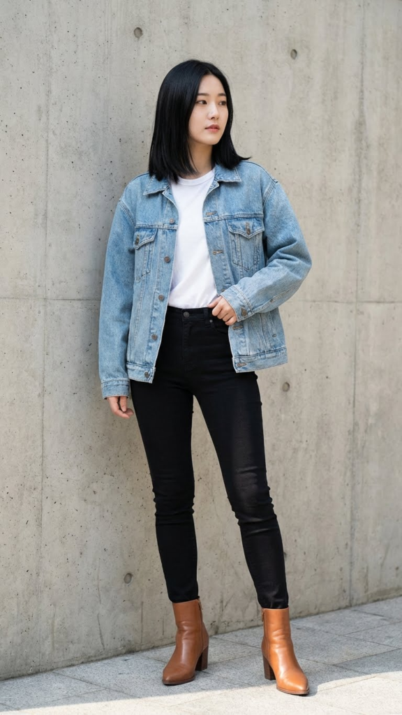 7 Chic Ways to Rock Your Oversized Denim Jacket