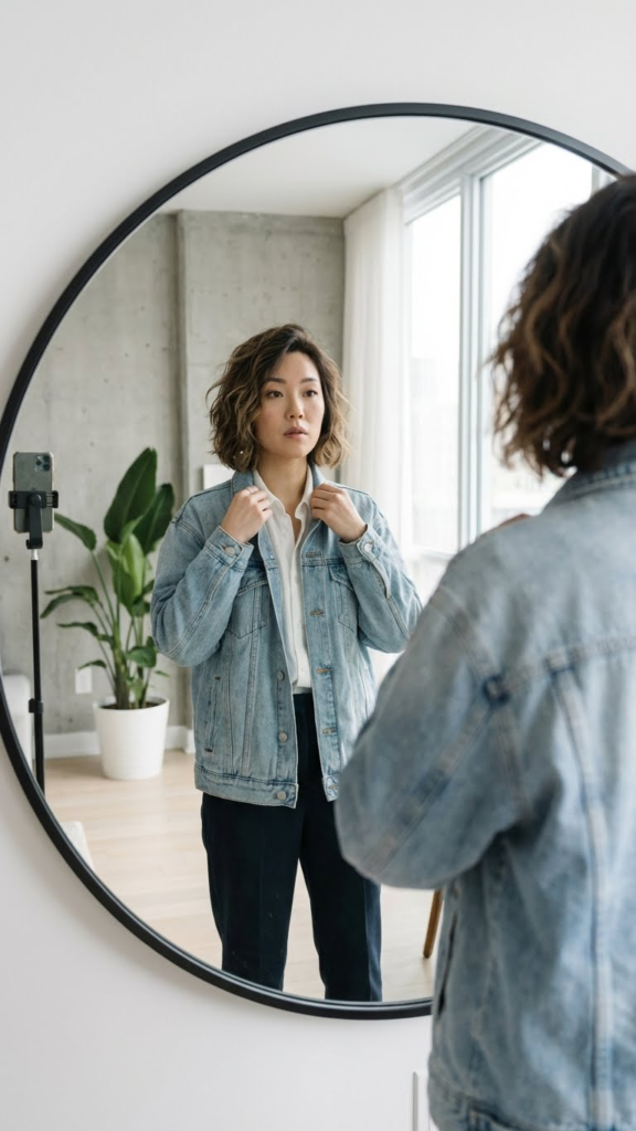 7 Chic Ways to Rock Your Oversized Denim Jacket