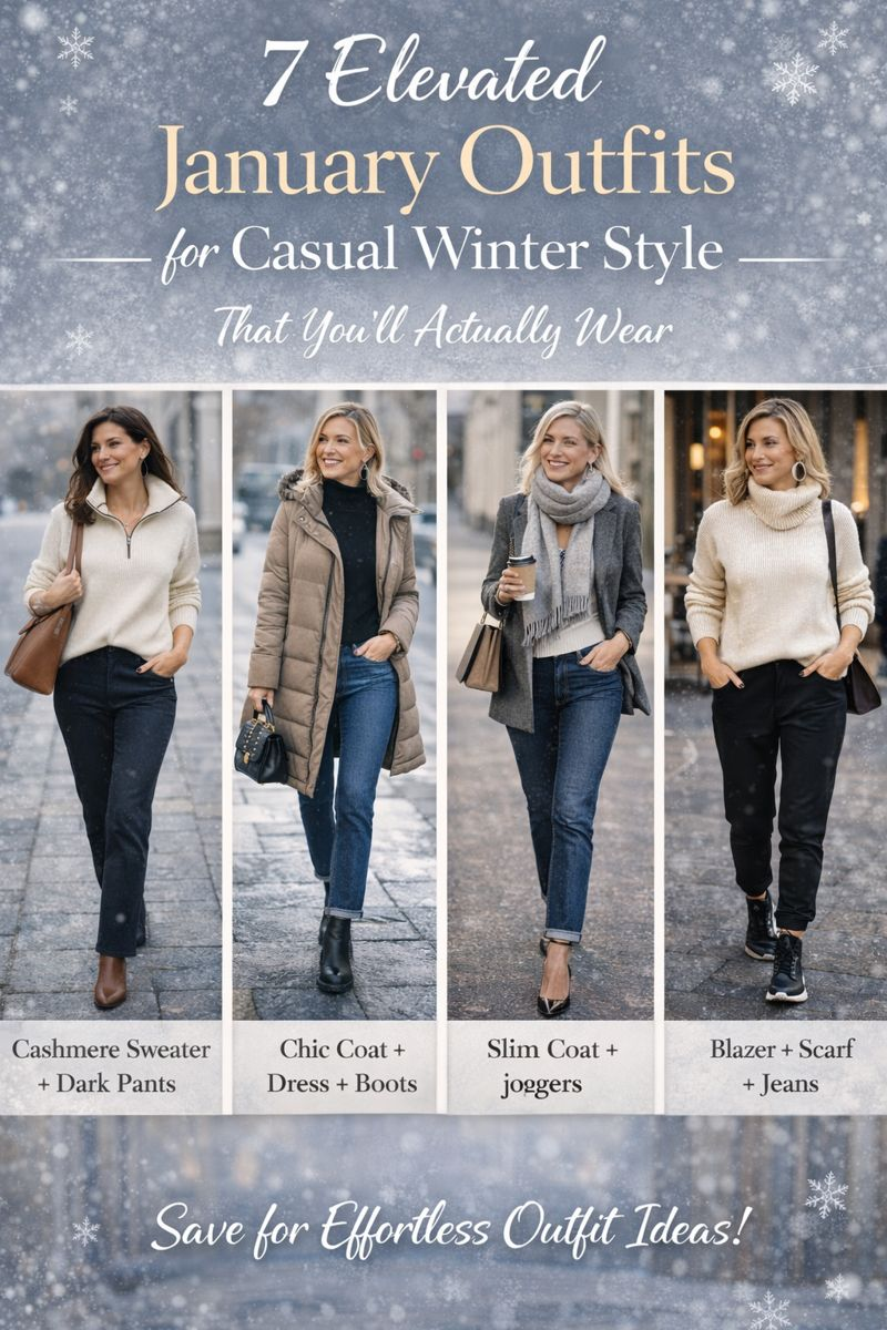 7 Elevated January Outfits for Casual Winter Style That You'll Actually Wear 1 7 Elevated January Outfits for Casual Winter Style That You'll Actually Wear
