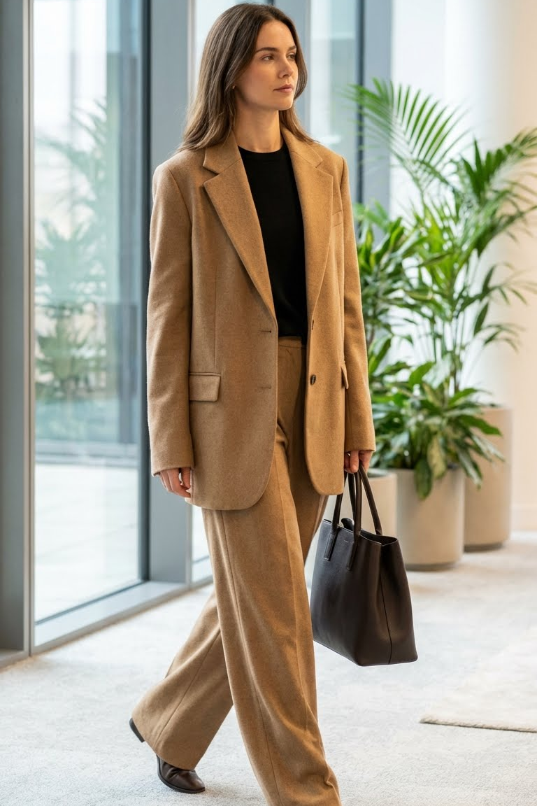 3 Chic January Work Outfits That Master Winter Style