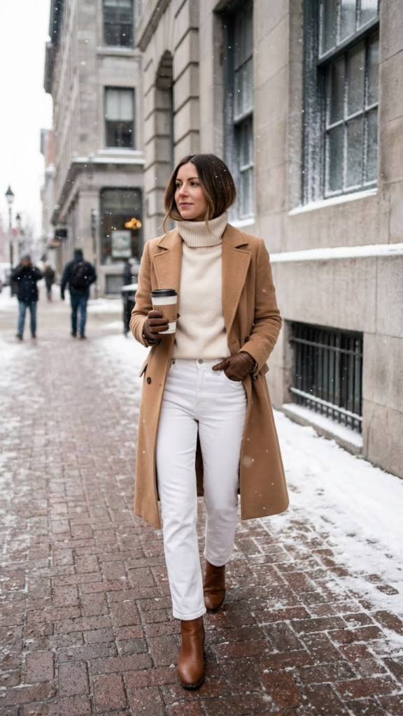 Can You Wear White Denim in Winter? Yes, and Here's How to Master It!