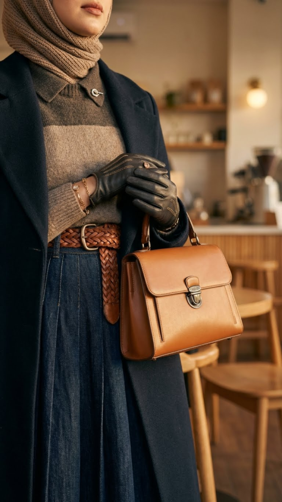 5 Chic Ways to Style Long Denim Skirts with Hijab for Modest Winter Fashion