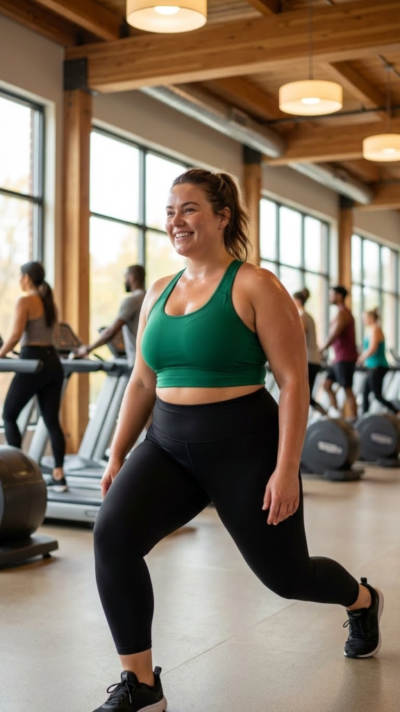 8 Flattering Plus Size Gym Outfits That Make You Feel Unstoppable (For All Body Types)