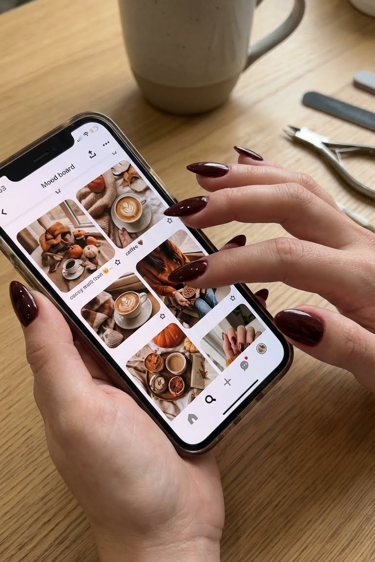 Cherry Mocha Nails: The Deep Red Trend You Need to Try Right Now (And How to DIY)