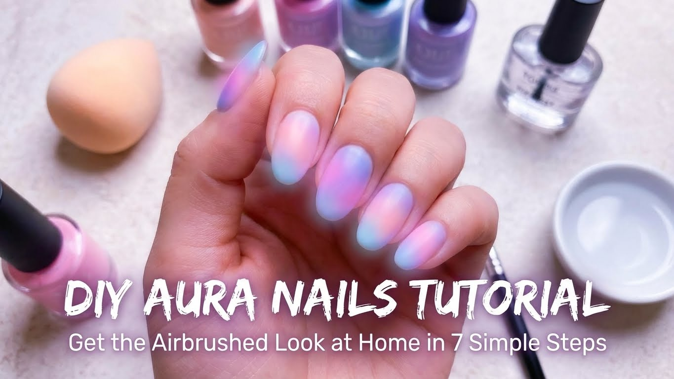 DIY Aura Nails Tutorial: Get the Airbrushed Look at Home in 7 Simple Steps 1 DIY Aura Nails Tutorial: Get the Airbrushed Look at Home in 7 Simple Steps