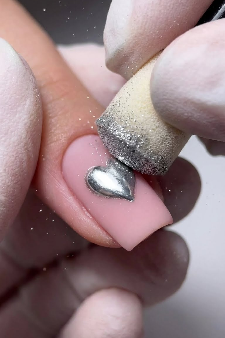 7 Steps to Master Chrome Heart Nails