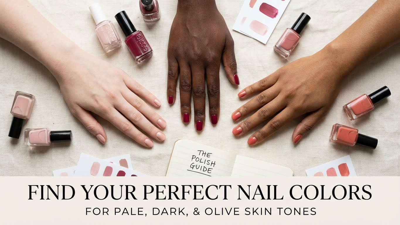 The Polish Guide: Finding Your Perfect Nail Colors for Pale, Dark, and Olive Skin Tones