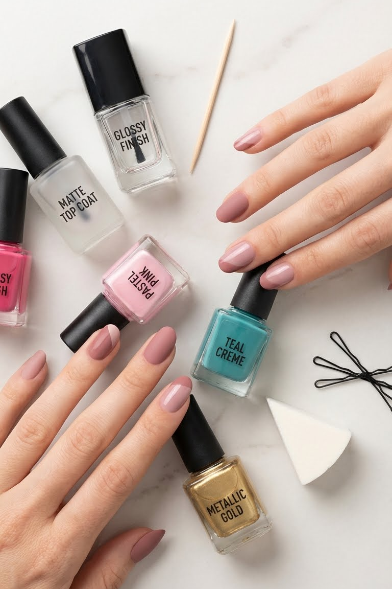 Easy Nail Art: 10 Designs You Can Actually Do at Home (No Tools Required)