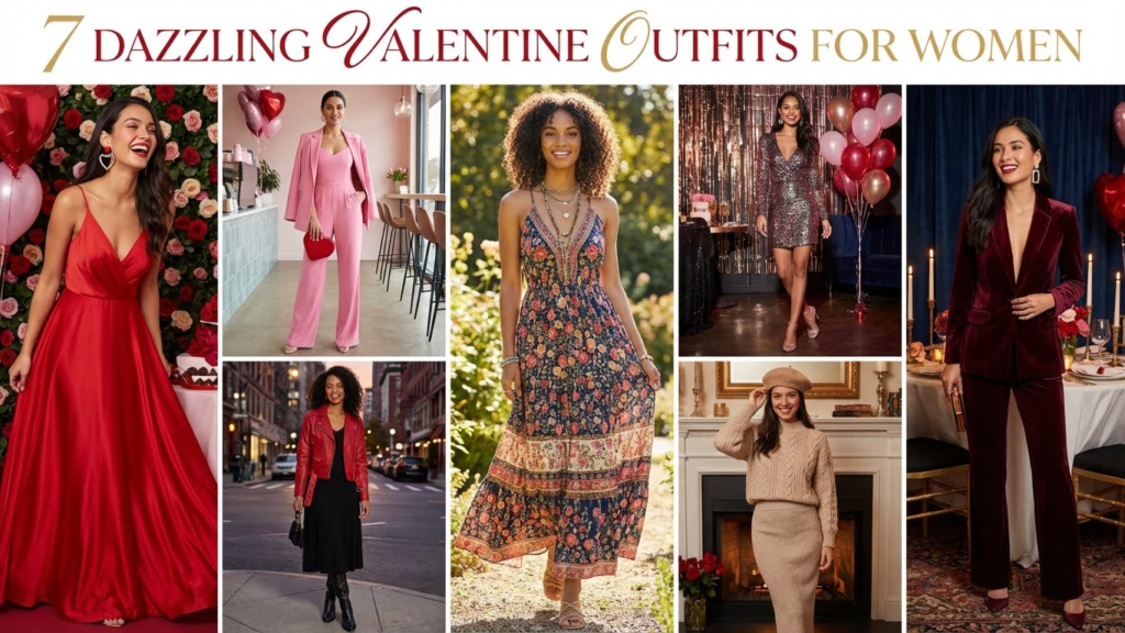 7 Dazzling Valentine Outfits for Women