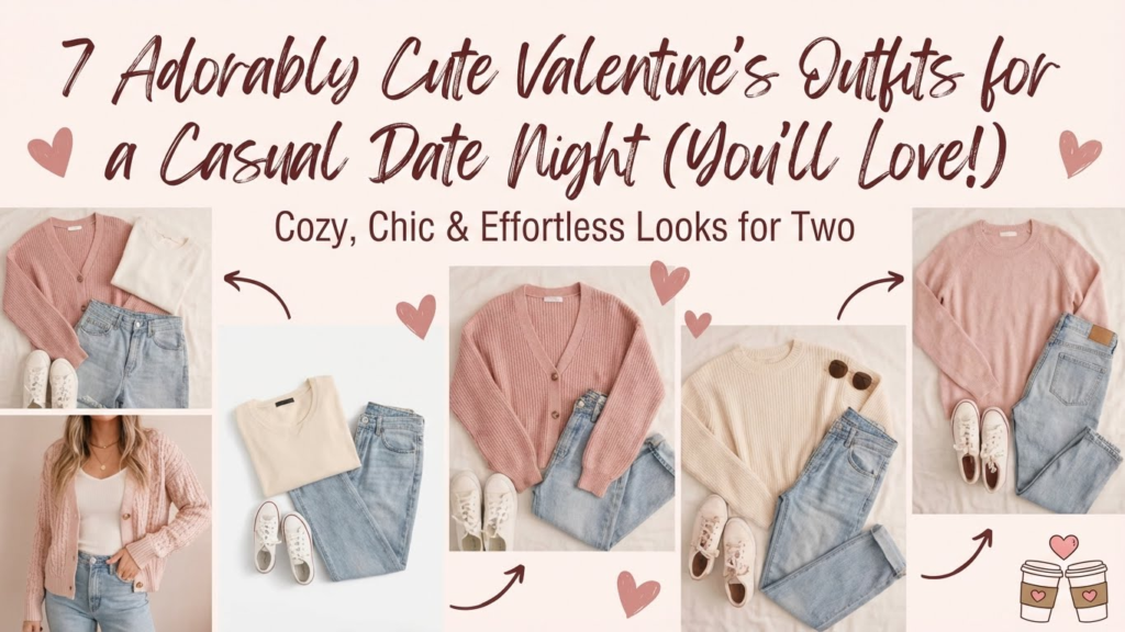 7 Adorably Cute Valentine's Outfits for a Casual Date Night (You'll Love!)