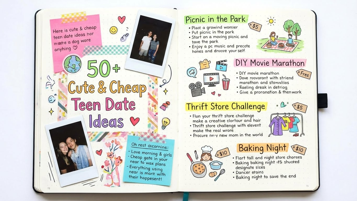 Bored? Here Are 50+ Cute & Cheap Date Ideas for Teens That Won't Break the Bank 1 Bored? Here Are 50+ Cute & Cheap Date Ideas for Teens That Won't Break the Bank