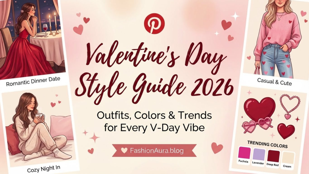 Valentine's Day Style Guide 2026: Outfits, Colors & Trends for Every V-Day Vibe